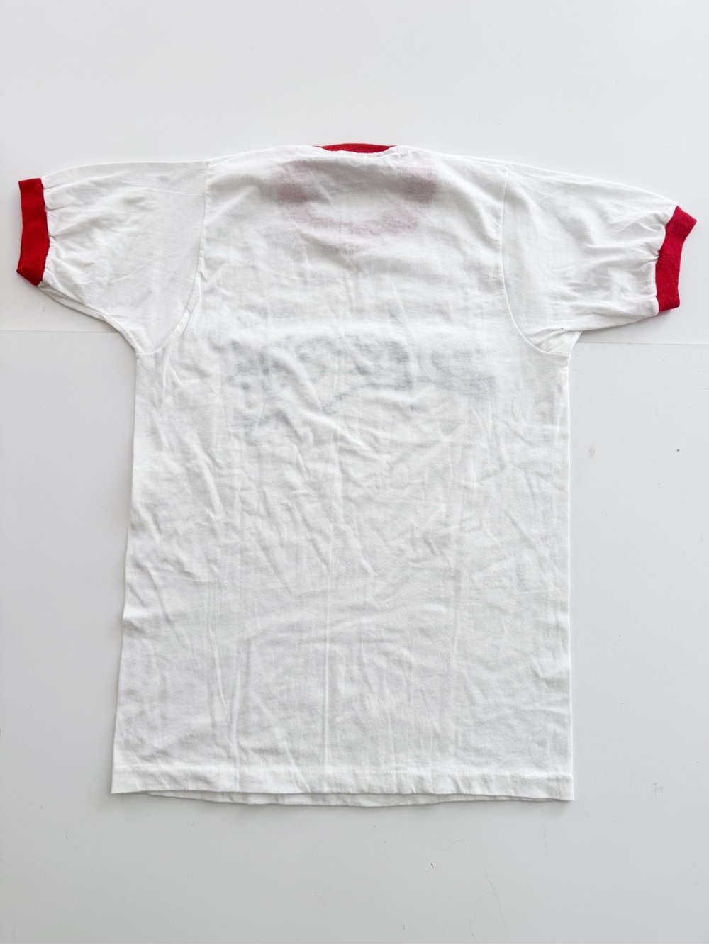 Vintage 1984 Los Angeles Summer Games Olympic Ringer T-Shirt - Picture 3 of 5